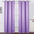 LEMOMO Blackout Curtains 38 x 84 inch/Lavender Curtains Set of 2 Panels/Thermal by Lemomo