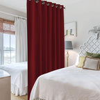 RYB HOME Blackout Room Divider Curtain, Soundproof Privacy Screen Curtains - Image 4