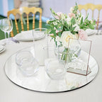 Seelenruhe 12" Round Mirrors for Centerpieces for Tables, Round Mirrors Trays - Image 4