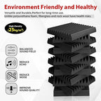 FONESO Acoustic Panels, High Density Soundproof Foam Panels - Image 2