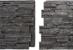 EverStone Cascade Faux Stone Panel, 48 5/8"W x 24 3/4"H x 1 1/4"D, Dark River - Image 8