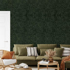 Abyssaly Dark Green Peel and Stick Wallpaper - Image 8