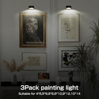 2-Pack Picture Light for Paintings Battery Operated Art Light - Image 4