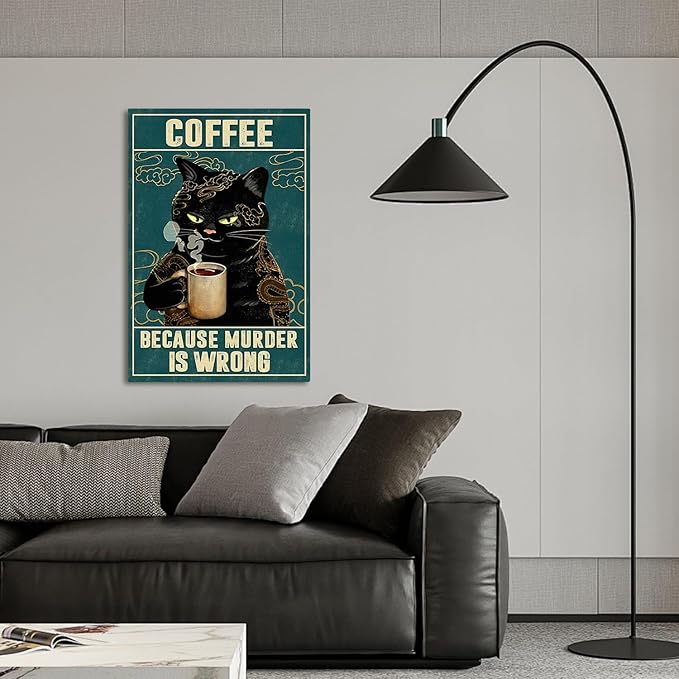 DIHSIEG Inspirational Canvas Wall Art funny bathroom wall art Print Poster - Image 6