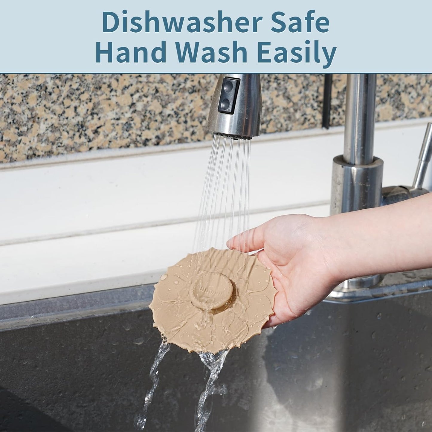 Silicone Cup Covers 4.1 Inch Reusable Silicone Mug and Cup Lids Suction Seal Lid Caps to Keep Drink Warm or Cold for Steeping Coffee Tea And Drink Cover (wuwan flower 3pcs, 3)