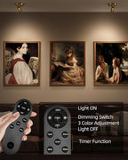EZVALO LED Spotlight Indoor, 5500mAh Rechargeable Battery-Powered Picture Lights - Image 4