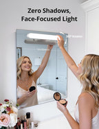 Combuh Rechargeable Makeup Light Bar LED Stick on Vanity Lighting - Image 5