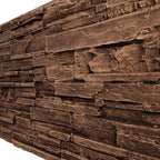 EverStone Cascade Faux Stone Panel, 48 5/8"W x 24 3/4"H x 1 1/4"D, Arizona Color - Image 7