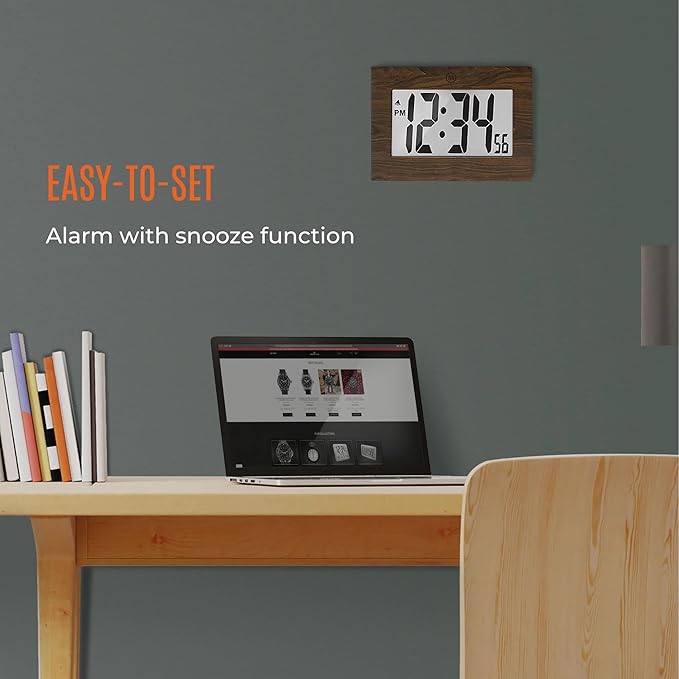 MARATHON Large Digital Wall Clock - Image 6