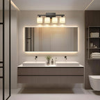 PARTPHONER Bathroom Light Fixtures, Bathroom Lighting Fixtures Over Mirror - Image 7