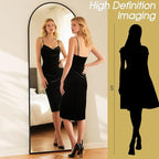59"x16" Floor Mirror Full Length, Arched Full Length Mirror - Image 5