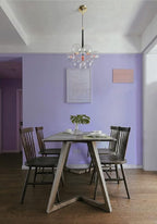118"x17.7" Purple Wallpaper Solid Color Peel and Stick Wallpaper Purple Contact - Image 8