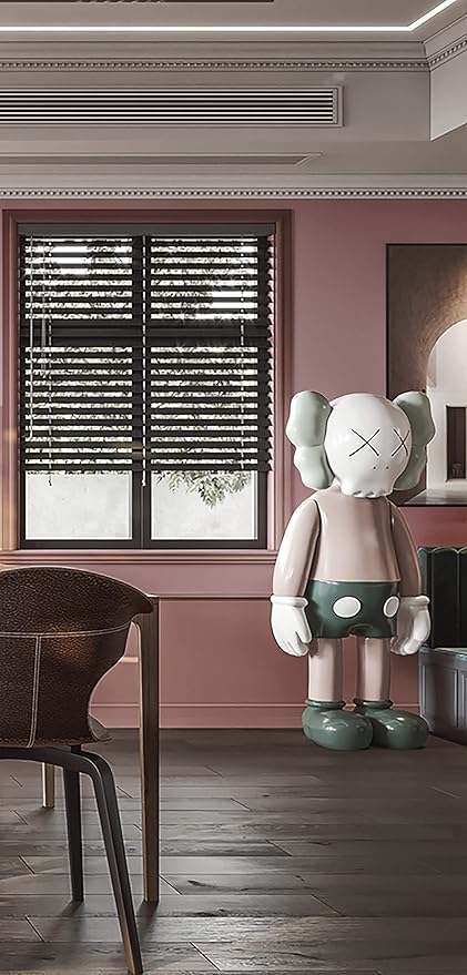 Dimoon 236''x17.7'' Pink Peel and Stick Wallpaper Contact Paper Modern Self - Image 5