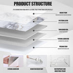 10pcs Marble Peel and Stick Waterproof Wall Panels, Heat-Resistant Backsplash - Image 5