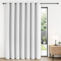 Joydeco Blackout Patio Sliding Door Curtains 96 Inches Long, Grommet Privacy by JOYDECO