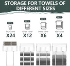 Towel Racks for Bathroom, Bathroom Shelf Over Toilet, Floating Shelves - Image 6