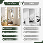 Mirror Full Length 65"x24" Full Body Floor Mirror - Image 7