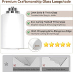 Brushed Nickel 4-Light Bathroom Light Fixtures, Classic Wall Light Fixture - Image 3