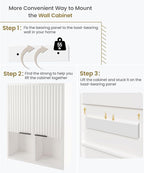 HAIOOU Bathroom Wall Cabinet - Image 7