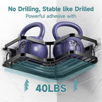 Veken Corner Adhesive Shower Caddy 3-Pack - Image 4