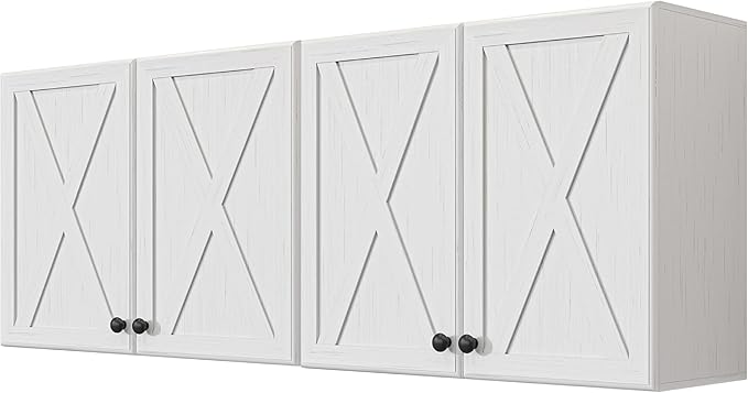 Furnaza Farmhouse Large Wall Cabinets by Furnaza