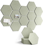 Fluxynara Hexagon Cork Board Alternative by FLUXYNARA