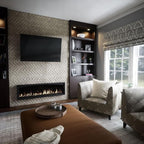 EverStone Herringbone Faux Brick Panel, 46 1/2"W x 25 1/4"H x 1"D, Antique - Image 11