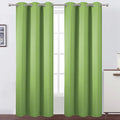 LEMOMO Light Green Thermal Blackout Curtains/38 x 84 Inch/Set of 2 Panels Room by Lemomo