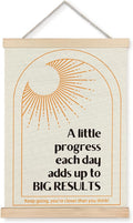 Supwhd Boho Positive Affirmations Wall Decor, Inspirational Add Up to Big by Homedecoration