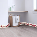 Cherry Blossom Wallpaper Border 196x4 Inch Red Flower Peel and Stick Wall - Image 4