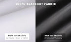LazBlinds 100% Blackout Door Curtain, No Tools No Drill Cordless Blinds - Image 2