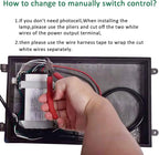 LED Wall Pack Light with Dusk to Dawn Photocell, 100W 13000LM 5000K Daylight - Image 5
