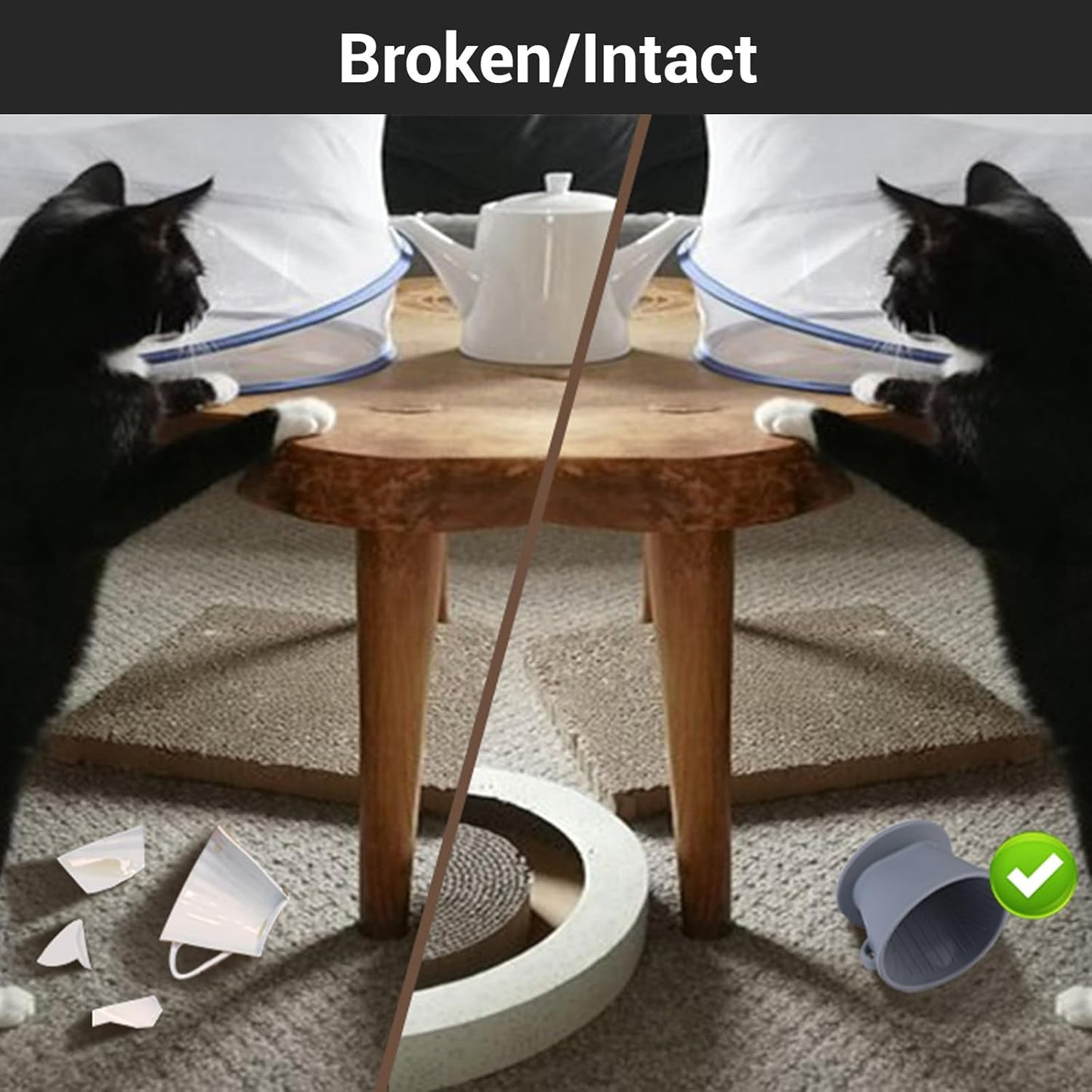 Segarty Silicone Coffee Dripper, Gray Single Cup Pour Over Coffee Maker with Storage Pouch, Size NO.2 Reusable Cone Drip Filter Holder Slow Brewer with 3 Holes for Travel, Camping, Backpacking