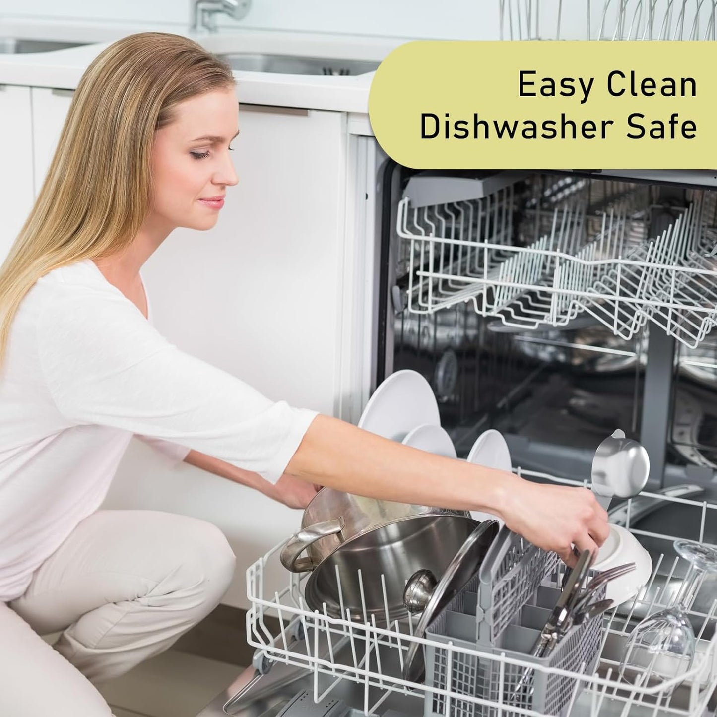 2PCS 1/4Cup (60ml, 2oz) Single Measuring Cup, Stainless Steel Measure Scoop, Metric and US Measurement, Heavy Duty, Dishwasher Safe