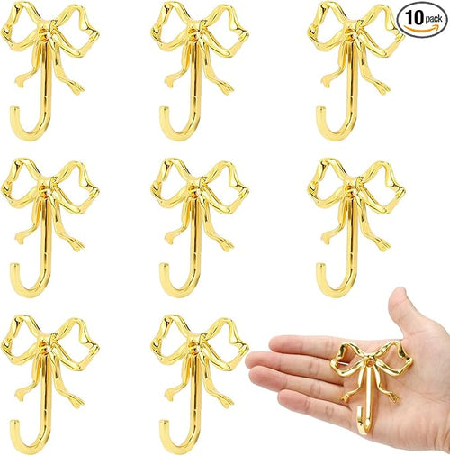 10 Pcs Gold Bow Hooks, Bow Hooks by XHIPY