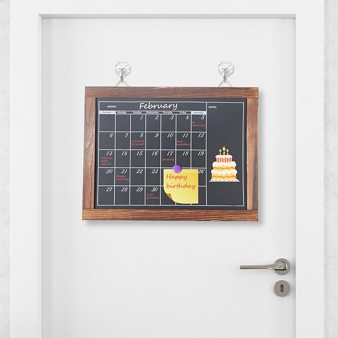 KOOLDE Chalkboard Calendar Magnetic Board Monthly Planning Board - Image 4
