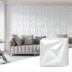 AMZDEPOT 3D Wall Panels for Interior Wall Decor, 3 Layout Options PVC Textured by AMZDEPOT