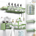 NESOMI Shower Caddy Adhesive Shower Organizer 7-Pack, Rustproof Stainless Steel by OrganizeYourHomeEssentials