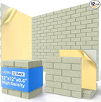 12 Pack Acoustic Panels with Self Adhesive, Soundproof Wall Panels, Brick Sound by NEPIS