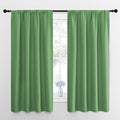 NICETOWN RV Blackout Curtains for Camper Windows, Froest Green, Short Blackout by NICETOWN