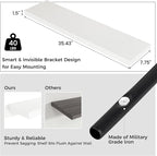 Venusmiles Floating Shelves for Wall 36 inch Long, Engineered Wood Wall Shelves - Image 3
