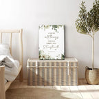 HIWX Christian Botanical Floral Wall Decor, Philippians 4:13 Bible Verse - Image 3