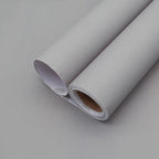 Yancorp 16"x120" Matte Light Gray Contact Papaer Peel and Stick Wallpaper Vinyl by YancorpHomeDecor