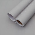 Yancorp 16"x394" Matte Light Gray Contact Papaer Peel and Stick Wallpaper Vinyl by YancorpHomeDecor