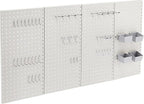 Amazon Basics Rectangular Metal Pegboard Wall Organizer, Tool Storage by AmazonBasics