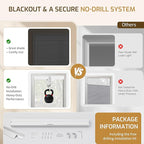 Grandekor No Drill Cordless Cellular Shades, Honeycomb Blinds - Image 6
