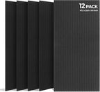 SODOCT 12 Pack Large Acoustic Panels, 47.2" X 23.6" X 0.4" Sound Proof Panels by SODOCT