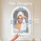 Arched LED Bathroom Mirrors - Image 5