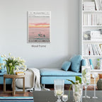 Pink Beach Newspaper Posters Vintage Fashion Coastal Girl Surf Wall Art 24X36 - Image 6
