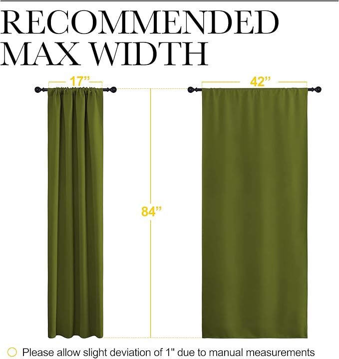 NICETOWN Christmas Decoration Blackout Curtain - Image 6